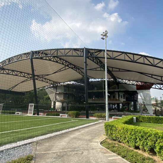 SPORTS COURT PROJECT   – BRITISH UNIVERSITY VIETNAM